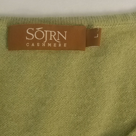 "Sojrn" 100% Cashmere sweater - Picture 10 of 13